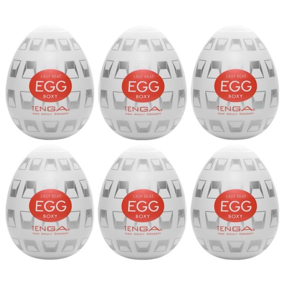 TENGA Egg Boxy - 6kpl muna-masturbaattori