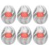 TENGA Egg Tornado - Masturbaatio, pakkaus 6 kpl