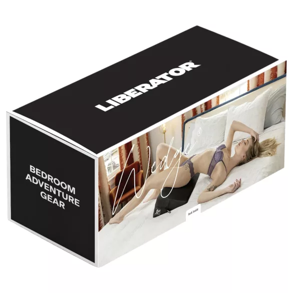 Liberator Wedge - kiilamainen seksityyny (musta)