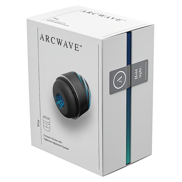 Arcwave Voy - puristava-kääntyvä masturbator miehille (musta)