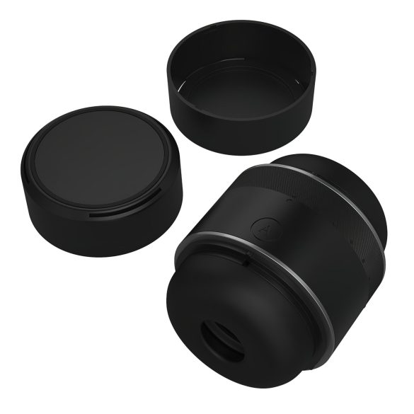 Arcwave Voy - miesten masturbaattori - puristus ja pyörintä - musta