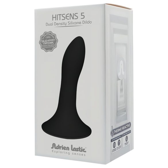 Adrien Lastic Hitsens 5 - Lämpöreaktio anaalidildo (musta)