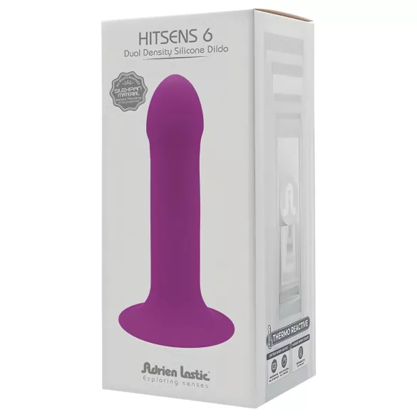 Adrien Lastic Hitsens 6 - lämpöreaktiivinen dildo (violetti)