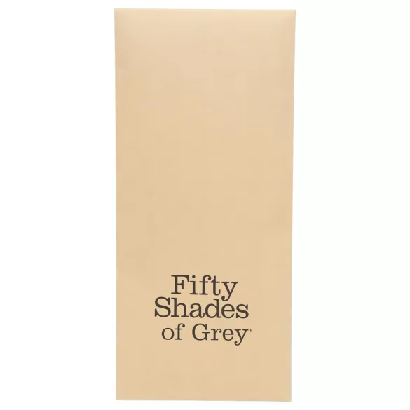 Fifty Shades of Grey - ristikäsiraudat - nahka - musta