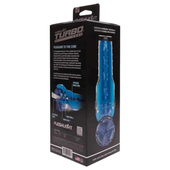 Fleshlight Turbo Core - imukumasturbaattori - sininen