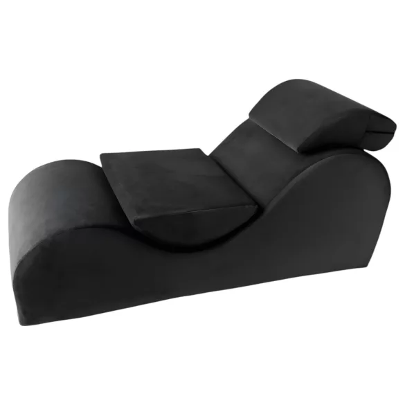 Liberator Esse Lounger - tantra nojatuoli - säädettävä - musta