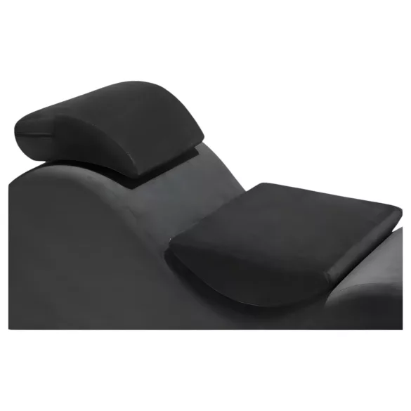 Liberator Esse Lounger - tantra nojatuoli - säädettävä - musta