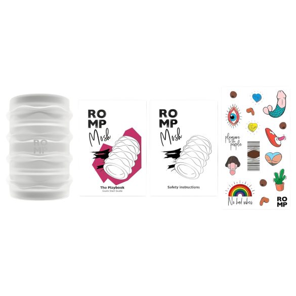 ROMP Mosh - joustava matkustusmasturbaattori - läpinäkyvä
