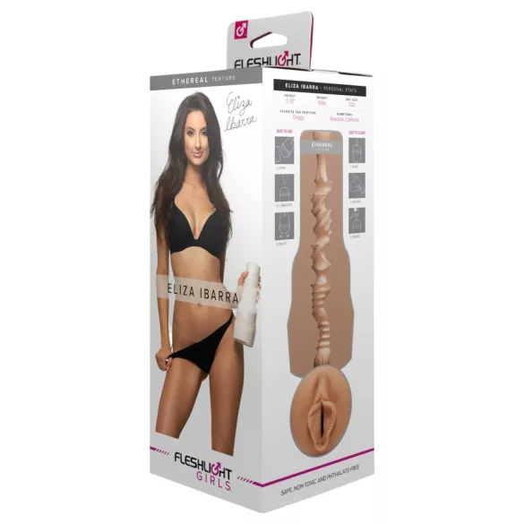 Fleshlight Eliza Ibarra Ethereal - aidonnäköinen tekovagina (natural)