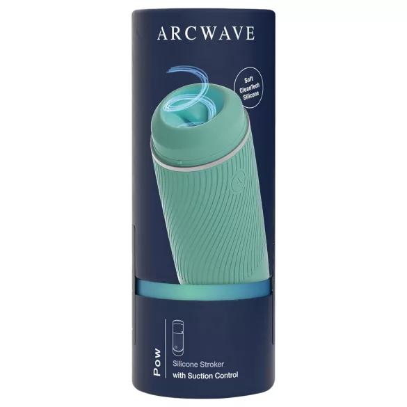 Arcwave Pow - miesten masturbointilaite - käsikäyttöinen imutoiminto - vihreä