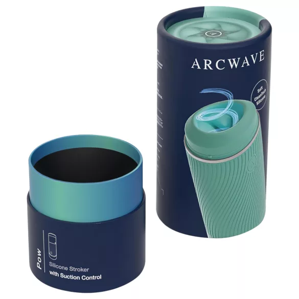 Arcwave Pow - miesten masturbointilaite - käsikäyttöinen imutoiminto - vihreä