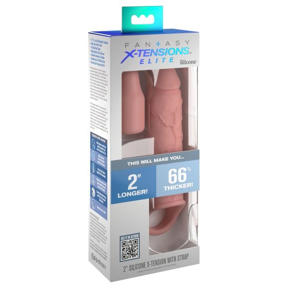 X-TENSION Elite 2 - peniksen hiha renkaalla (luonnollinen)