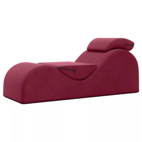Liberator Esse Lounger - tantra tuoli - 3-osainen - punainen