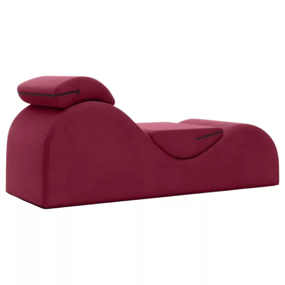 Liberator Esse Lounger - tantra tuoli - 3-osainen - punainen