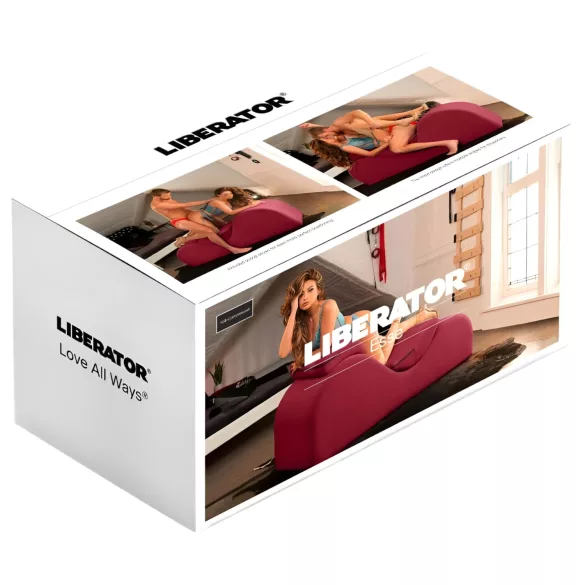 Liberator Esse Lounger - tantra tuoli - 3-osainen - punainen