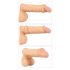 You2Toys 4in1 - penis- ja kivesrengassetti (nude-musta)