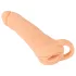 Nature Skin - 2in1 tekopillu ja penispidike - 23 cm - nude