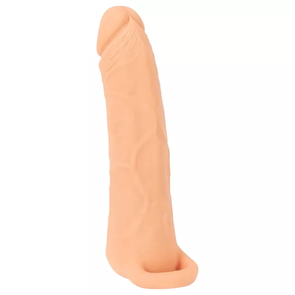 Nature Skin - 2in1 tekopillu ja penispidike - 23 cm - nude