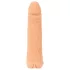 Nature Skin - 2in1 tekopillu ja penispidike - 23 cm - nude
