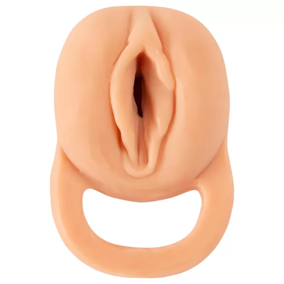 Nature Skin - 2in1 tekopillu ja penispidike - 23 cm - nude