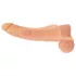 Nature Skin - 2in1 tekopillu ja penispidike - 23 cm - nude