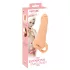 Nature Skin - 2in1 tekopillu ja penispidike - 23 cm - nude