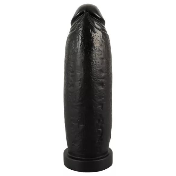 realistixxx Real Giant - jättidildo - 30 cm (musta)