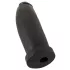 realistixxx Real Giant - jättidildo - 30 cm (musta)