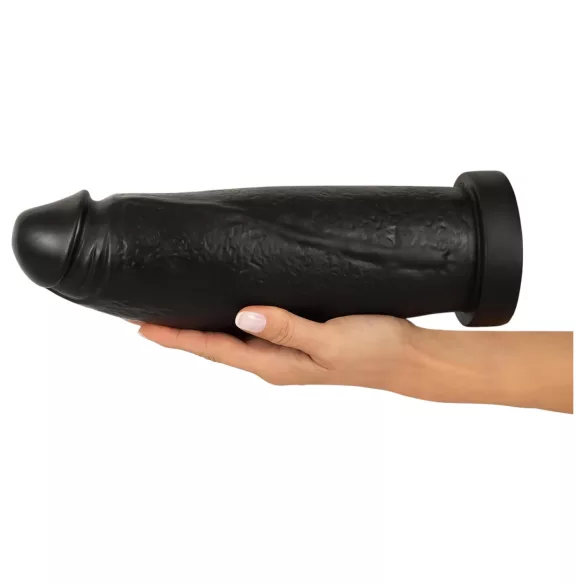 realistixxx Real Giant - jättidildo - 30 cm (musta)