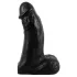 Realistixxx Real Giant - realistinen dildo kiveksillä - 22 cm - musta