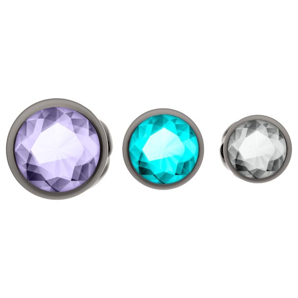 Anos - metallinen anustulppasetti - 3 kokoa