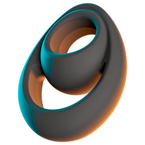 Erecto - erektiotuki penis- ja kivestenrengas - musta