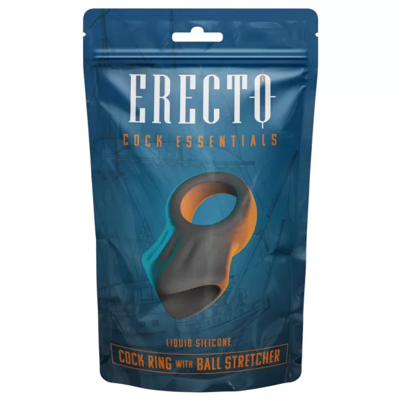 Erecto - penisrengas kivivenyttimellä - musta