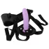 You2Toys - strap-on dildo setti - musta