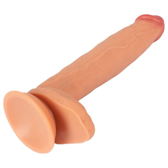 Realistixxx Real Giant - realistinen suuri dildo kiveksillä - iho