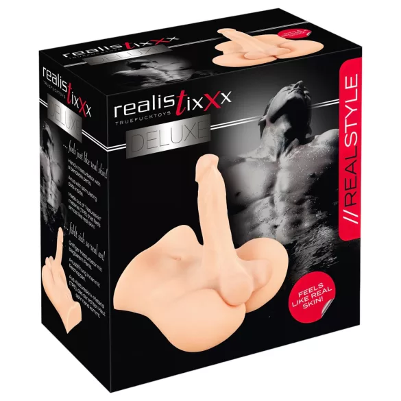 Realistixxx Deluxe Man 02 - miesten torso - luonnollinen väri
