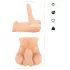 Realistixxx Deluxe Man 02 - miesten torso - luonnollinen väri