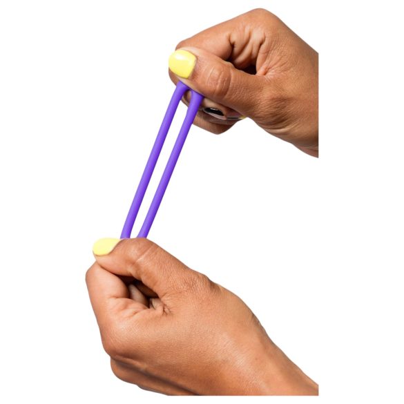 ROMP Remix Trio - penisrenkaat setti - 3 kpl - violetti