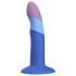 ROMP Piccolo - taipuisa dildo - silikoni - sininen/violetti