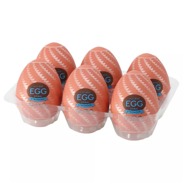 Tenga Egg Spiral Stronger - masturbaattori muna - 6 kpl