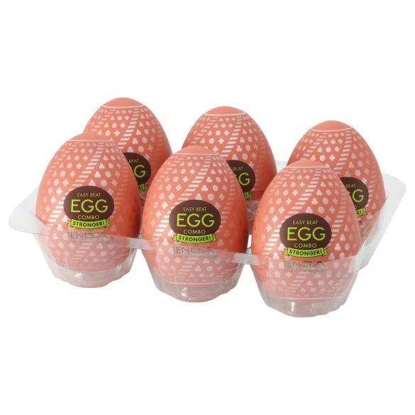 TENGA Egg Combo Stronger - muna mastubaattori 6 kpl