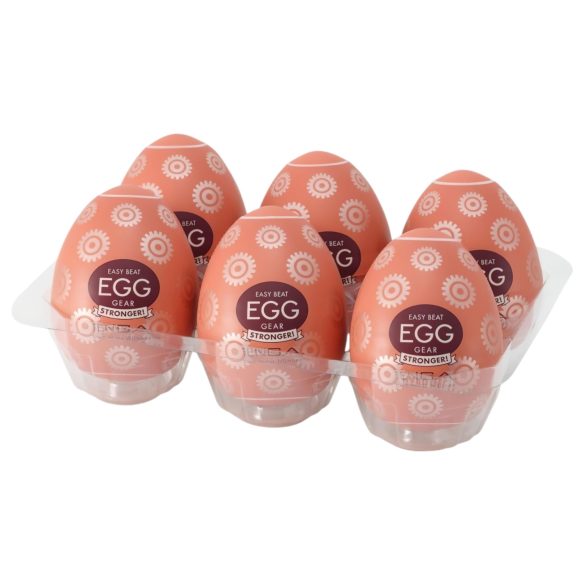 TENGA Egg Gear Stronger - munamasturbaattori - 6 kpl