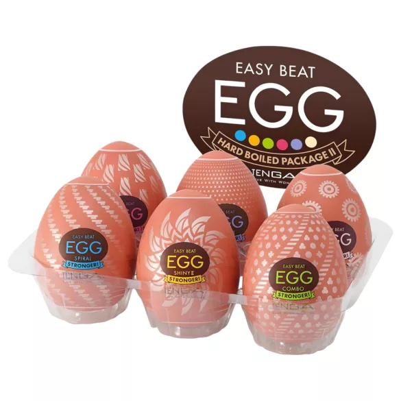 TENGA - Stronger muna-masturbaattori setti - 6 kpl