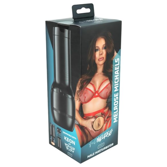 Kiiroo MelRose Michaels - PowerBlow-yhteensopiva tekopimppi (nude)