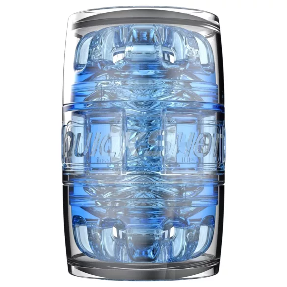 Fleshlight Quickshot Turbo - matkakokoinen masturbaattori - sininen