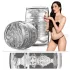 Fleshlight Quickshot Stoya - matkakokoinen masturbaattori (läpinäkyvä)