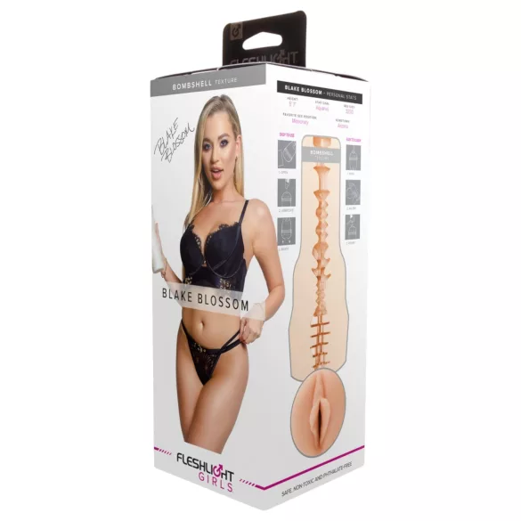 Fleshlight - Tekoelokuvagina - Realistinen - Beige
