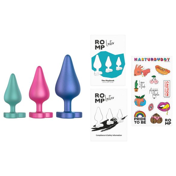 ROMP Luster - anustreenisetti - 3 tappia