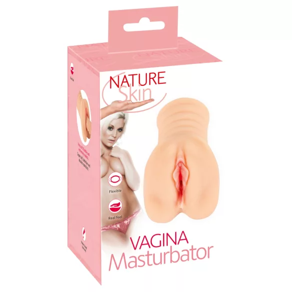 Nature Skin - realistinen vagina masturbaattori - nude