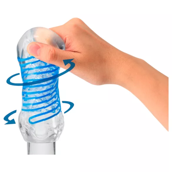 TENGA Spinner DX - masturboija (läpinäkyvä)